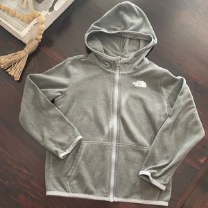 Little boys NorthFace fleece hoodie